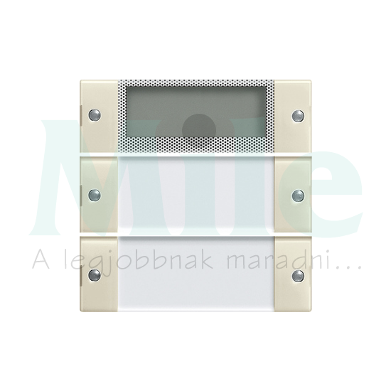 ST55 KNX érintőfedlap 2pár=4gomb/2modul +feliratmező +termosztát krém GIRA