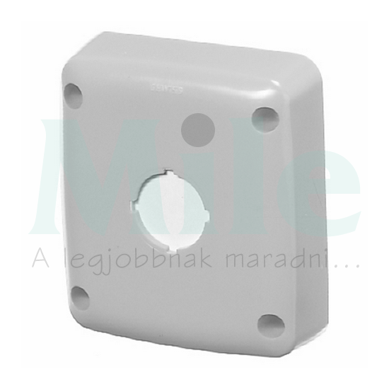 System vízmentes fedél d22mm nyomógomb/jelzőberendezés 1-poz. műanyag 22.5mm-átmérő 48PT GEWISS