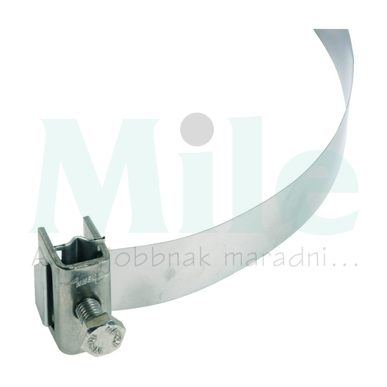 Bilincs DEHNiso acélszalag feszítővel 50.0-300.0mm kezeletlen BRS SPB25 50.300 V2A DEHN