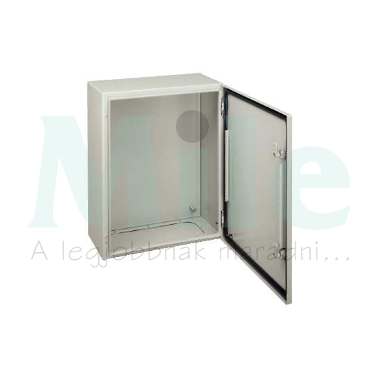 Szekrény fali teli ajtós acél 300mm 400mmx 200mmx IP66 szürke Spacial CRN Schneider