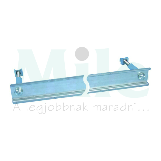 Szerelőkészlet DIN sínnel és tőcsavarokkal rögzítések MS DPA DEHN