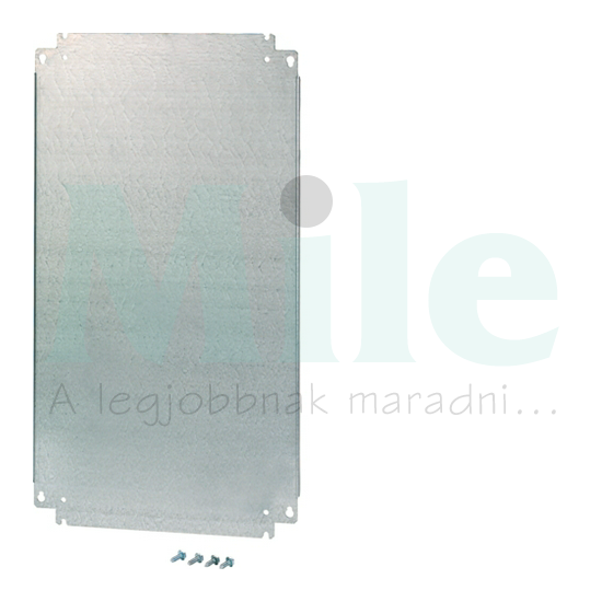 Szerelőlap 2részes acél 493mm x 480mm galvanizált Orion Plus Hager