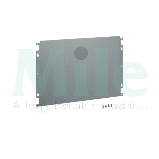 Szerelőlap acél 290mm x 434mm galvanizált Vega D Hager