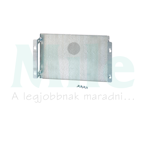 Szerelőlap acél 400mm x 600mm galvanizált Orion Plus Hager