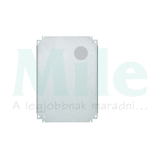 Szerelőlap alumínium 930mm x 393mm galvanizált Orion Plus Hager