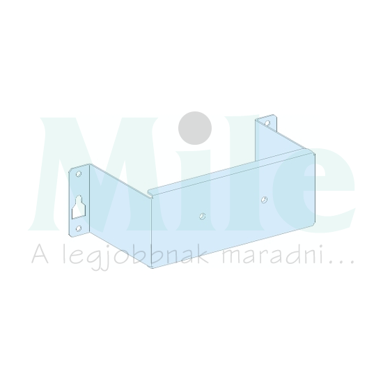 Szerelőlap kábelcsatornába függőleges ISFT160-hez acél 150mm-ma 300mm-sz Prisma G Schneider