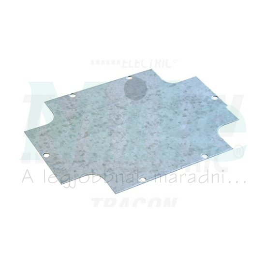 Szerelőlap MD-dobozhoz galvanizált acél 172x172mm MD TRACON