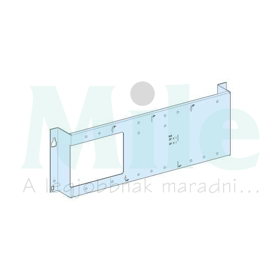 Szerelőlap NS250-hez acél 150mm-ma 600mm-sz Prisma G Schneider