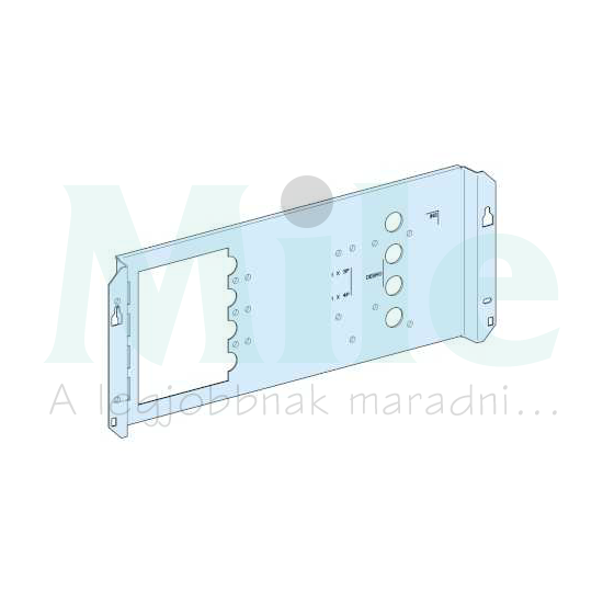 Szerelőlap NS-INS250-hez acél 150mm-ma 600mm-sz Prisma G Schneider