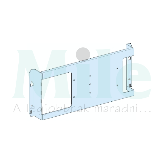 Szerelőlap vízszintes Vigi NS250-hez acél 150mm-ma 600mm-sz Prisma G Schneider