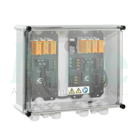 Szolár DC elosztó komplett 1kV 2MPP I+II-túlfesz IP65 PVN1M2I6SXFXV1O0TXPX10 Weidmüller