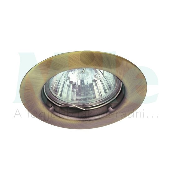 Szpot lámpatest álmennyezeti MR16 1x 50W 12V AC GU5.3 bronz-ház alumínium SpotRelight RÁBALUX