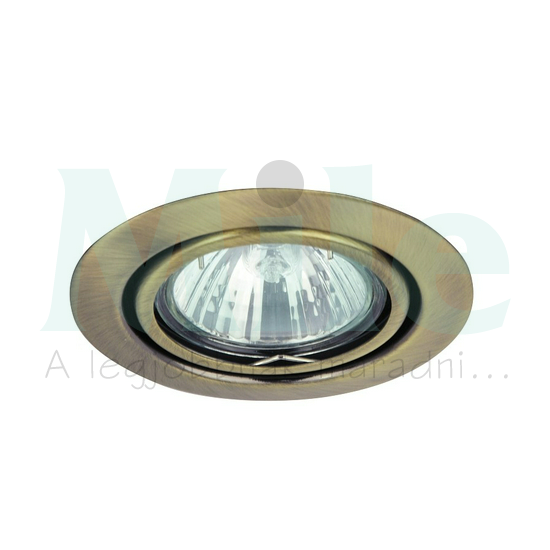 Szpot lámpatest álmennyezeti MR16 1x 50W 12V AC GU5.3 bronz-ház alumínium SpotRelight RÁBALUX