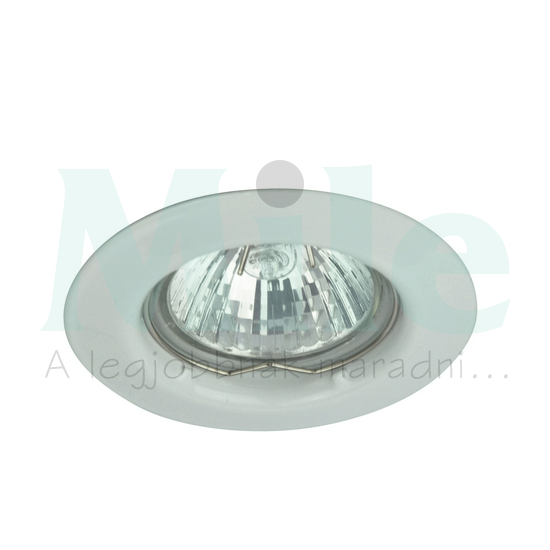 Szpot lámpatest álmennyezeti MR16 1x 50W 12V AC GU5.3 fehér-ház alumínium SpotRelight RÁBALUX