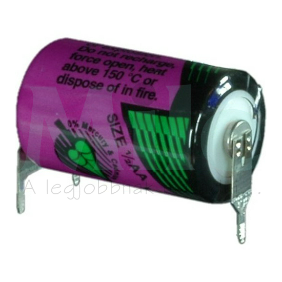 Elem lítium-thionyl-klorid (Li-SoCl2) 3.6V lítium TADIRAN