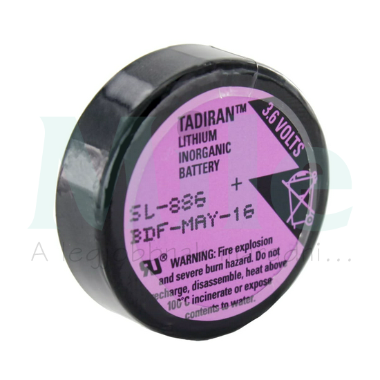 Elem 1/6D lítium-thionyl-klorid (Li-SoCl2) 3.6V lítium TADIRAN