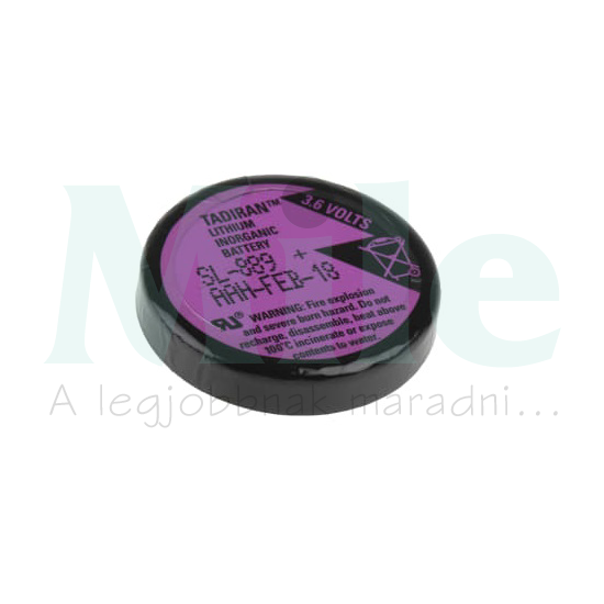 Elem 1/10D lítium-thionyl-klorid (Li-SoCl2) 3.6V lítium TADIRAN