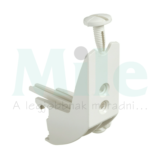 Tartó függőleges vezetékcsatornához (12db) műanyag fehér 9001-RAL Prisma G Schneider