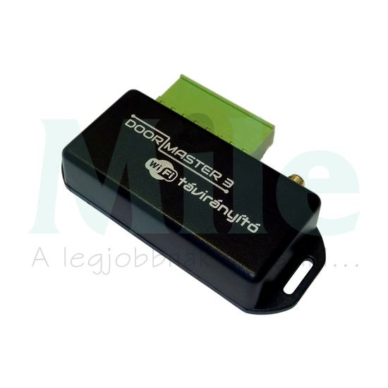 Távirányító kapunyitóhoz WiFi alapú kapuvezérlő okostelefonról Door Master 3 SECURECOM