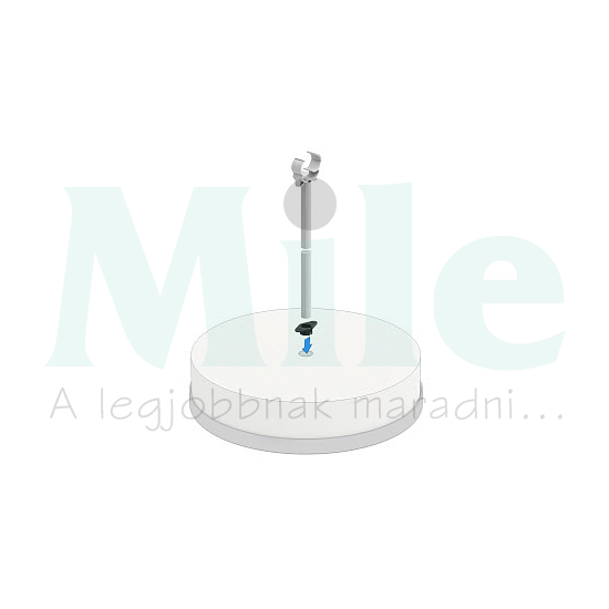 Távtartó FangFix-hez kezeletlen isCon DH OBO-BETTERMANN