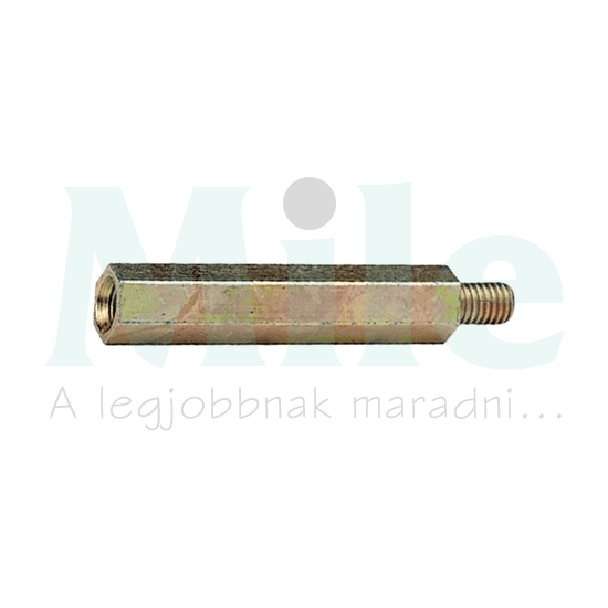 Távtartó galván/elektrolit horganyzott acél hatszögű M6x 50mm MH CELO