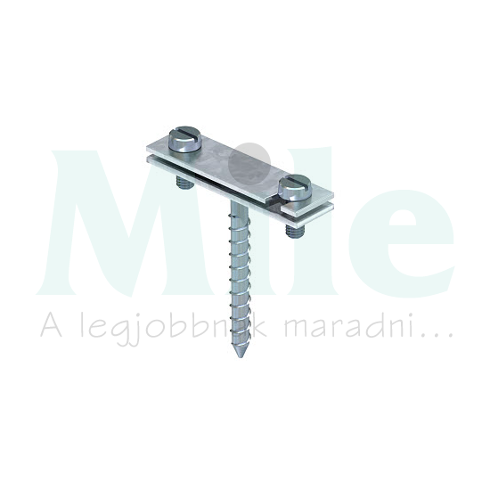 Távtartó kengyel földelővezetőhöz 30mm galván/elektrolit horganyzott 708 30 HG OBO-BETTERMANN