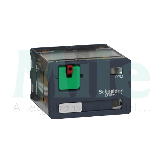Teljesítményrelé 15A 4-v dugaszolós 230VAC monostabil IP40 Zelio RPM Schneider
