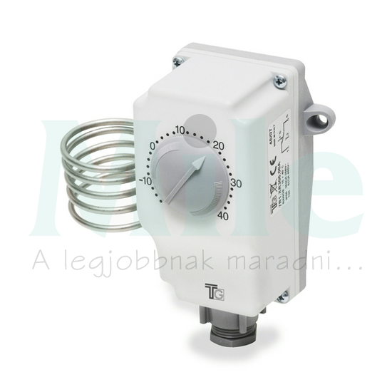 Termosztát kapillárcső 0-60°C 16A/AC-1/400V 250V50Hz 1v rászerelhető IP55 FANTINI COSMI
