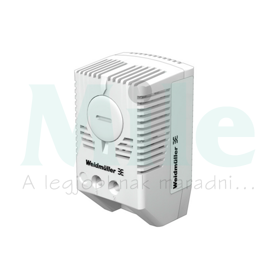Termosztát sorolható hűtés THSW 0°+60°C NO Weidmüller