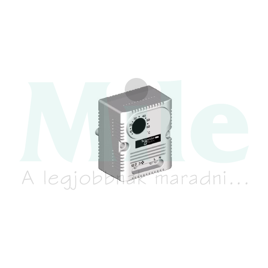 Termosztát sorolható hűtés/fűtés 0-60°C 10A 250V váltó ClimaSys CC Schneider