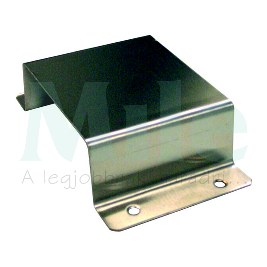 Védőfedél nemesacél BS100 Thermokon