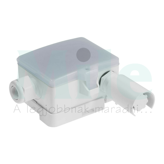 Fény- hő- páraérzékelő kültéri Modbus aktív 0…50klux 2x0..10V IP65 Li65+ temp_rH RS485 Thermokon