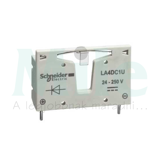 Túlfeszültség-korlátozó modul dióda-védőkapcsolás 12-250V/DC DC TeSys LA4-D Schneider