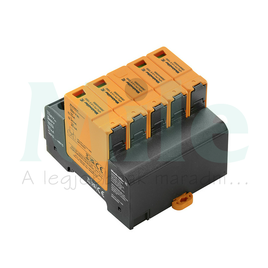 Túlfeszültség-levezető szolár (DC) dugaszolható komb iT1+T2 5P VPU PV I+II 5 1000 Weidmüller