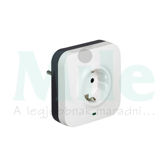 Túlfeszültségvédő dugaljadapter III (D) 2P+F dugalj+2xRJ45(IN/OUT) 230V/AC 1.5kA LEGRAND