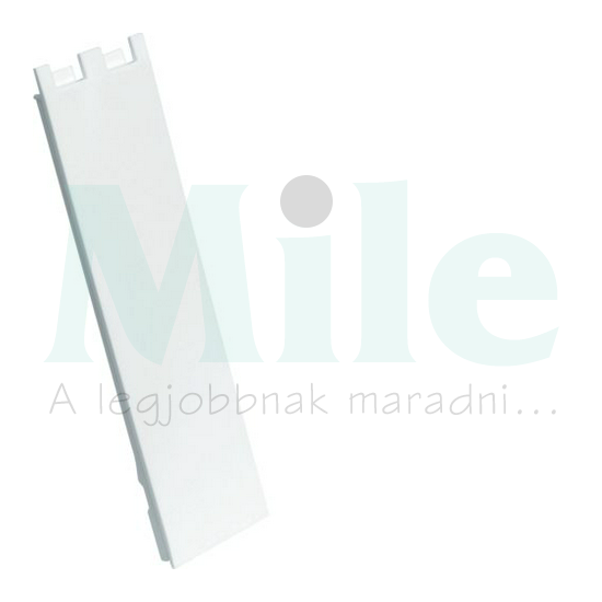 Vakfedél NH000/NH00 beépítőkészlethez műanyag fehér Quadro Hager