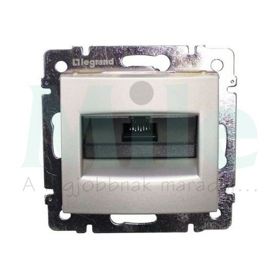 Valena adatcsatlakozó dugalj ISDN RJ45 8(8) alumínium csavaros LEGRAND