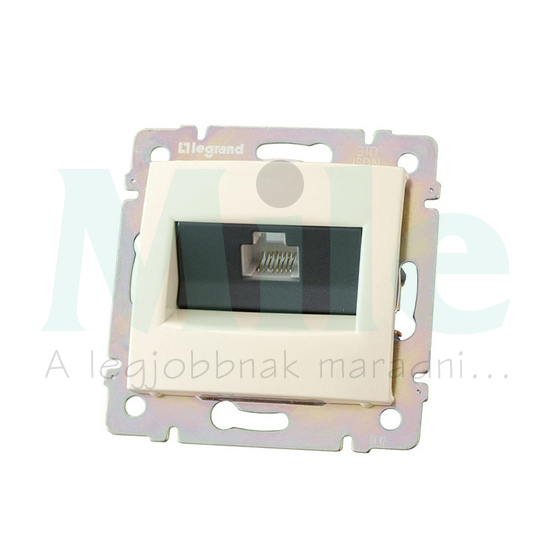 Valena adatcsatlakozó dugalj UTP RJ45 8(8) Cat5e elefántcsont LEGRAND