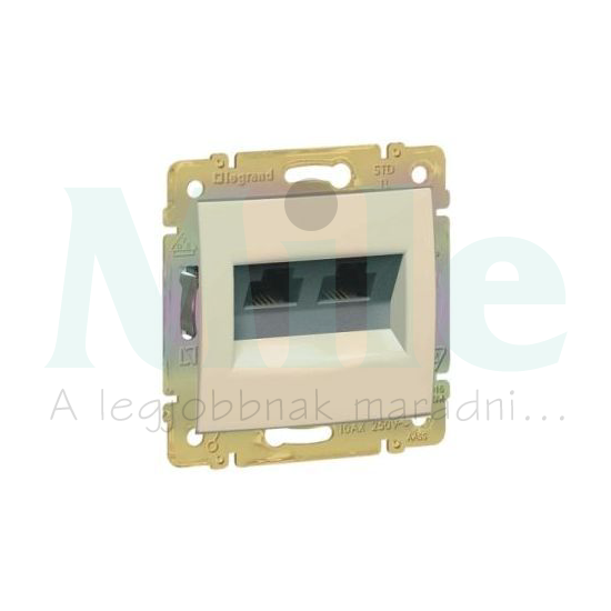 Valena adatcsatlakozó dugalj UTP RJ45 8(8) Cat5e elefántcsont LEGRAND