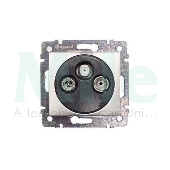 Valena antenna aljzat TV-R-SAT csillagpontos süllyesztett fehér 3-kimenet végzáró LEGRAND