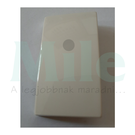 Valena billentyű alkatrész kettős kapcs/nyg.-hoz krém üres-jel műanyag LEGRAND