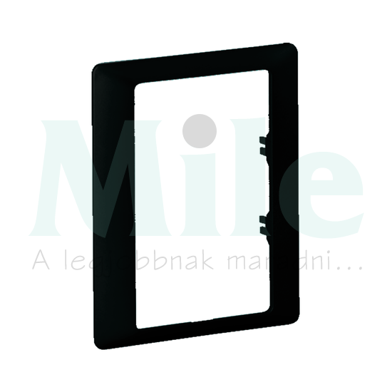 Valena Life 1-keret 2x2P+F (162/2) csatlakozóaljzathoz, fekete