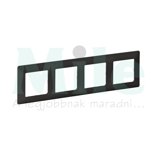 ValenaLife keret 4x2modul grafit 4-es vízszintes és függőleges LEGRAND