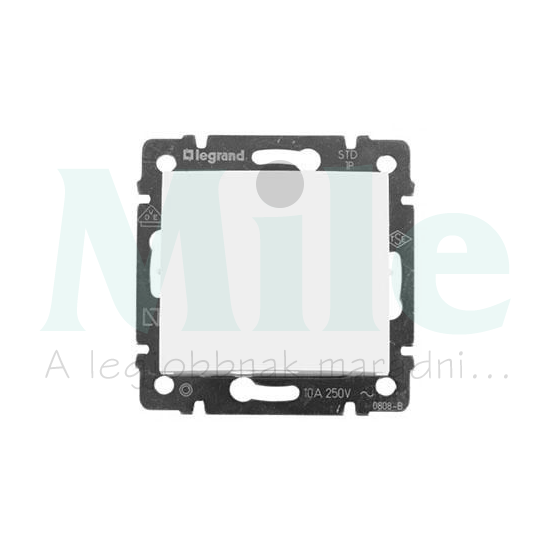 Valena vakfedél vakfedél fehér üres-jel műanyag kapocs/csavar LEGRAND