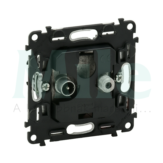 ValenaInMatic antenna aljzat TV-SAT süllyesztett 2-kimenet MM-végzáró 10dB/860MHz LEGRAND