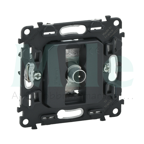 ValenaInMatic antenna aljzat TV süllyesztett 1-kimenet MM-végzáró 10dB/860MHz LEGRAND