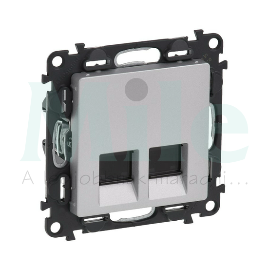 ValenaLife adatcsatlakozó dugalj STP RJ45 8(8) Cat6A(IEC) alumínium csavaros LEGRAND