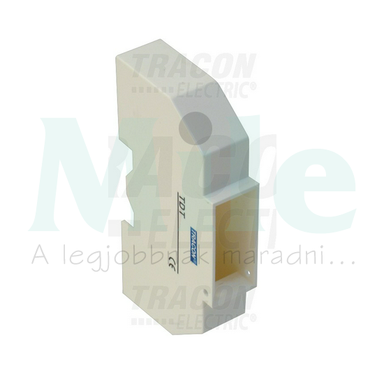 Védőburkolat sorolható készülékekhez plombálható 1modul TRACON