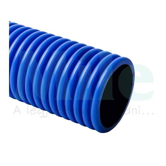 Védőcső 50m 160mm/ kívül hullámos, belül sima kék polietilén (PE) hajlítható KOPOFLEX KOPOS