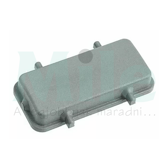 Védőfedél ipari sokpólusú csatlakozóhoz  Han 24B cover plastic/DL/HBM, HSM, HCC HARTING